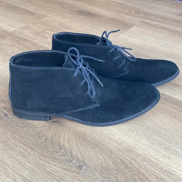 Lindbergh Men's Short Suede Chukka Boot 100% Nubuck Cow Suede - Picture 7 of 14